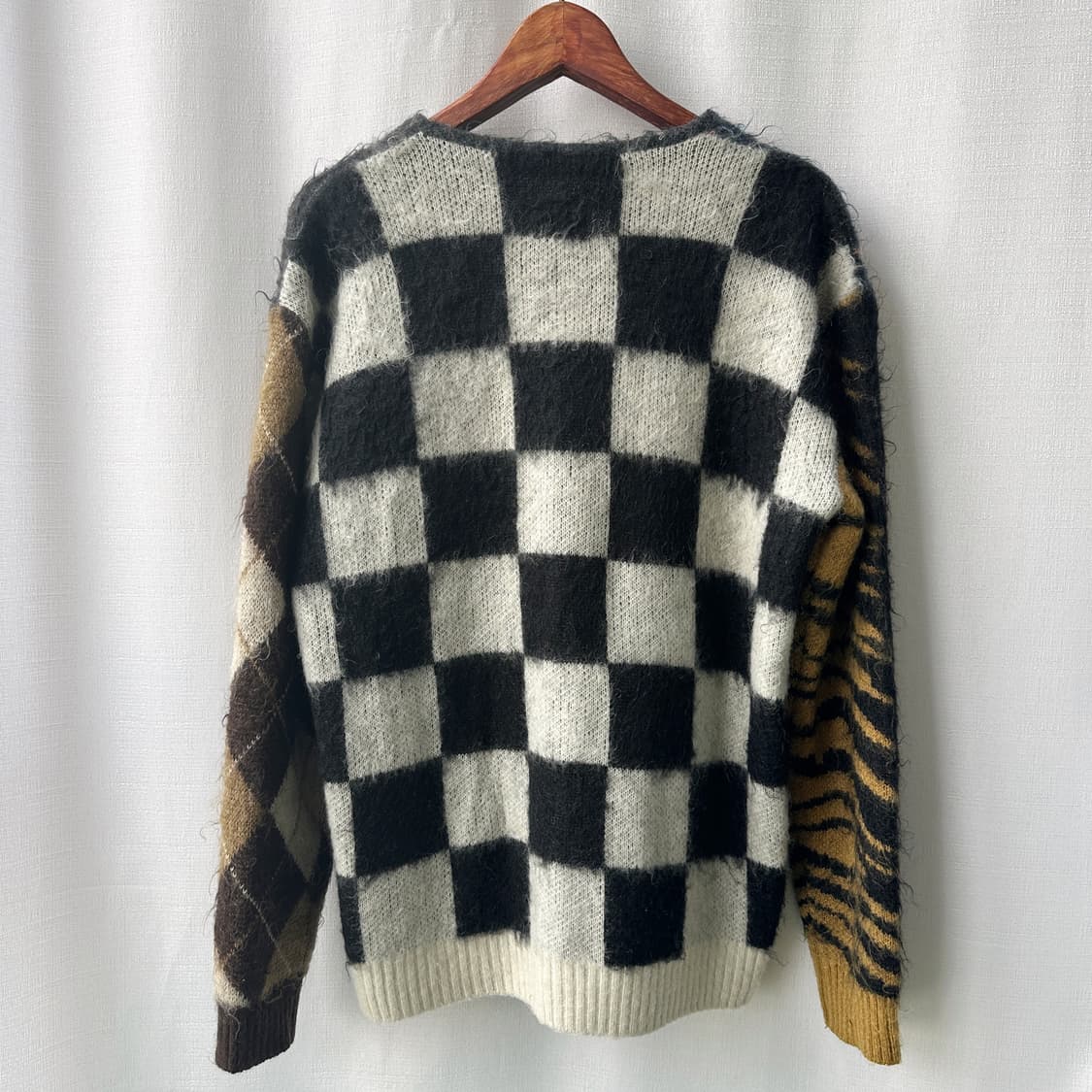 니들스 x 빔즈 20AW 별주 모헤어 가디건 그레이 멀티 M 상품이미지9