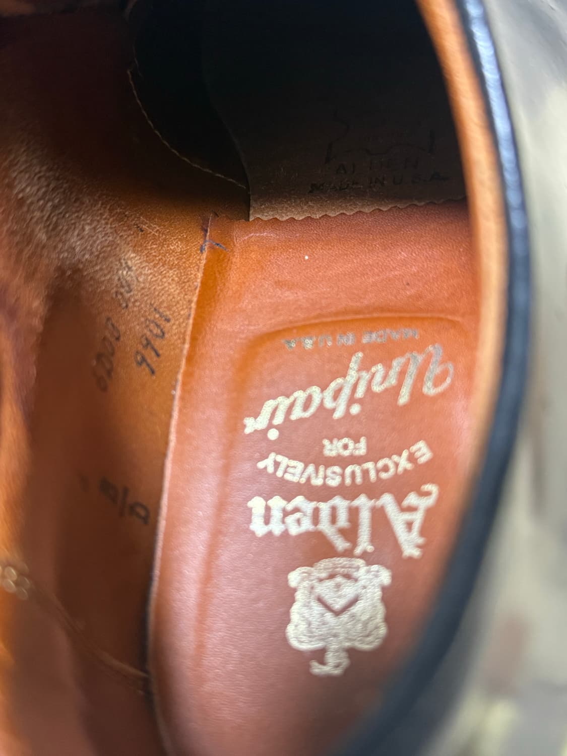 알든 9901 블랙 더비 슈즈 상품이미지8