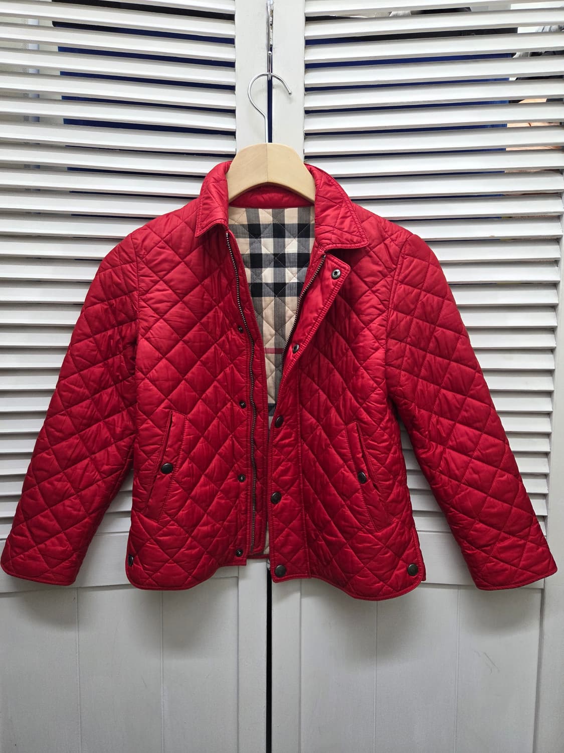 버버리 키즈 퀼팅 자켓 상품이미지2