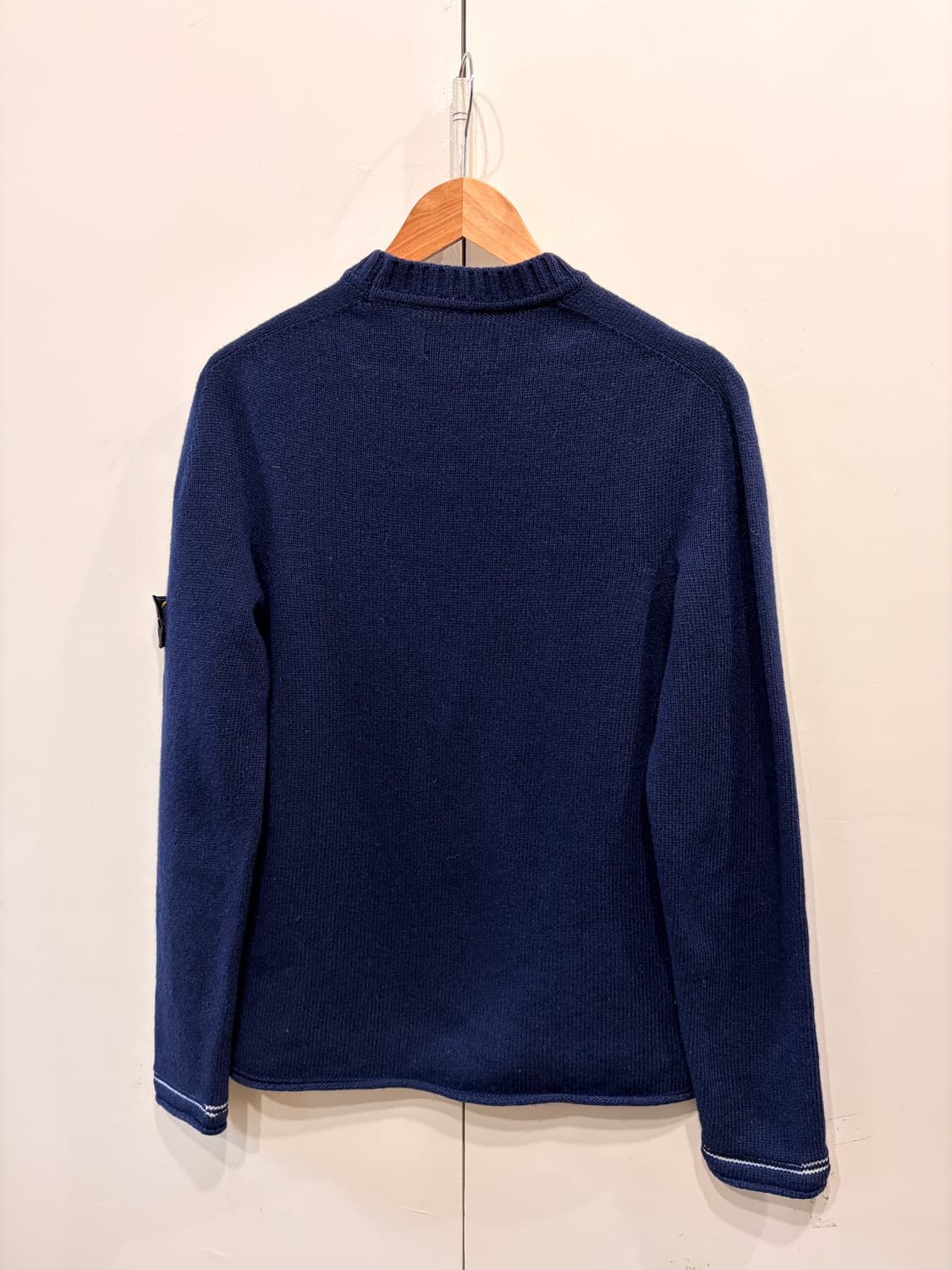 스톤아일랜드 와펜 울 니트 스웨터 상품이미지3