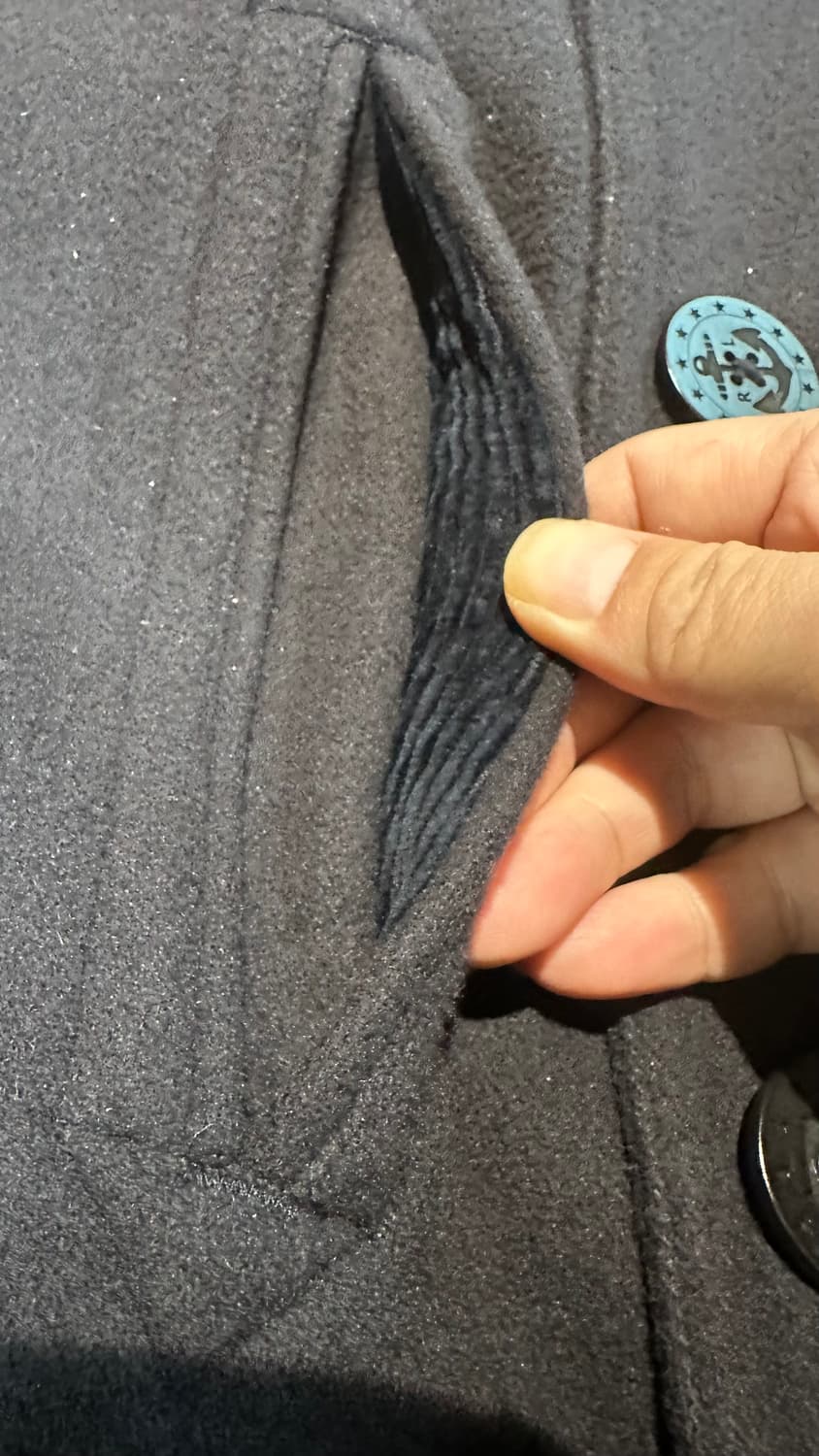 폴로 아카데미 피코트 네이비 L사이즈 상품이미지6