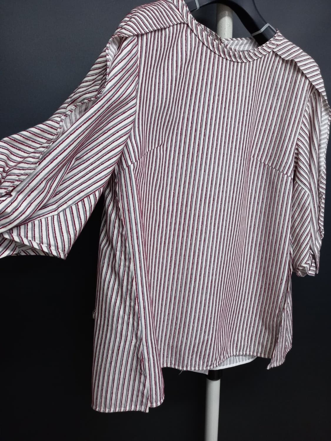 마인 춘하추 7부6부 블라우스 82 44-66 상품이미지5