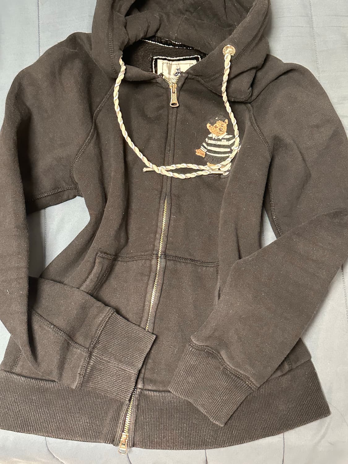 티니위니 블랙 후드집업 빈티지 y2k 상품이미지1