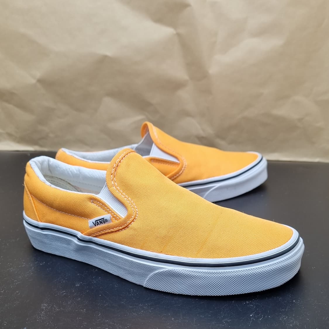 반스 클래식 오렌지. 여성슬립온230 상품이미지1