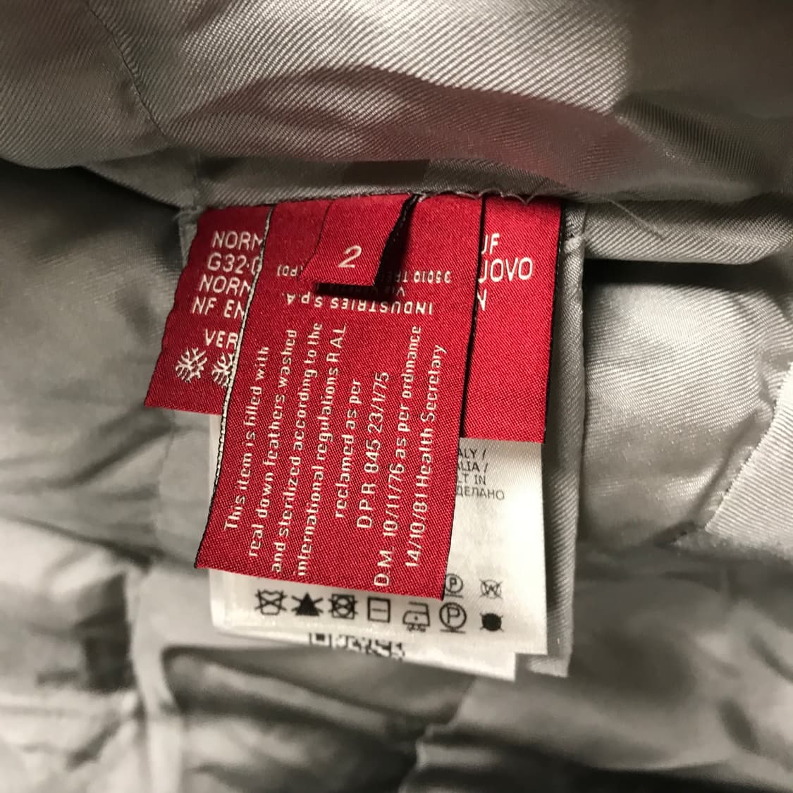 몽클레어 코트 그레이 2(W) 상품이미지6