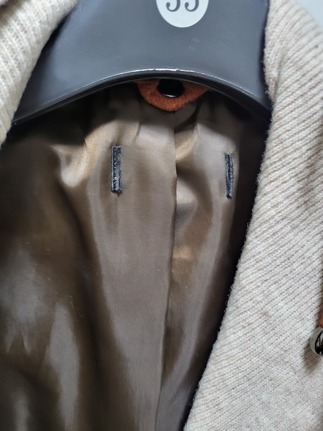 (새제품세일)천연 2웨이 가죽자켓 (후드탈부착) 상품이미지7