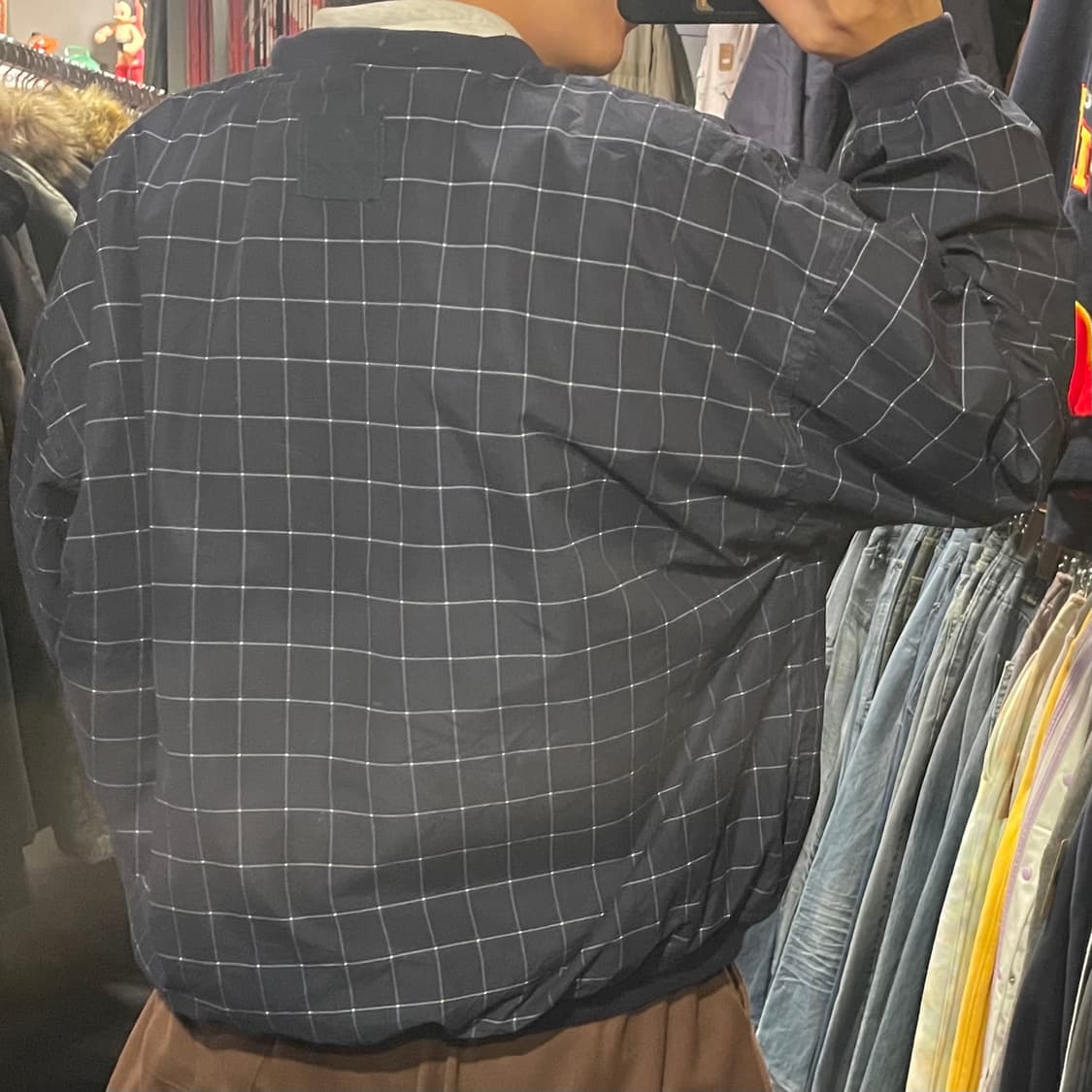 [IM] Nike 나이키 네이비 체크 웜업 상품이미지6