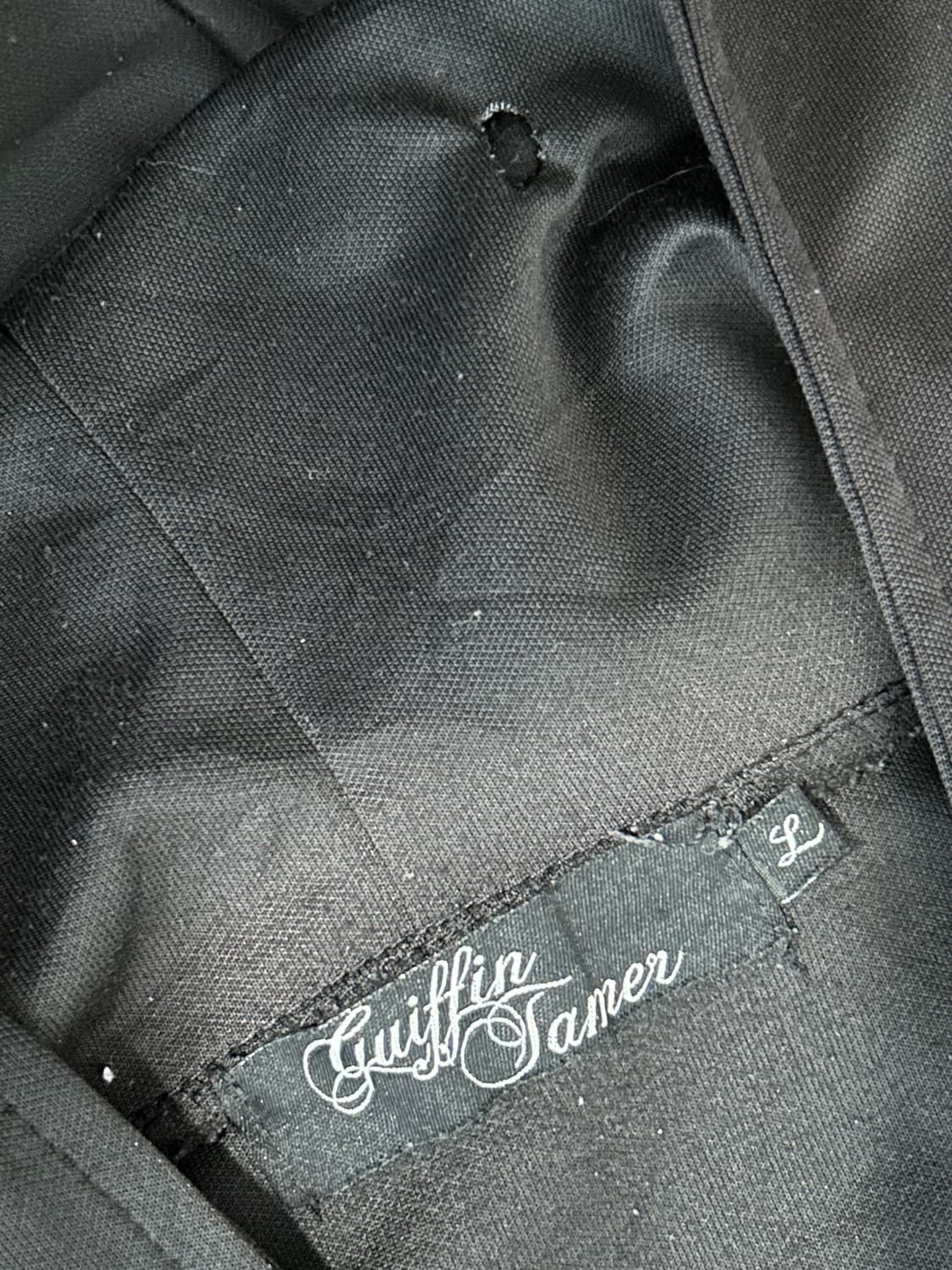 gothic lettering punk hood zip-up 상품이미지5