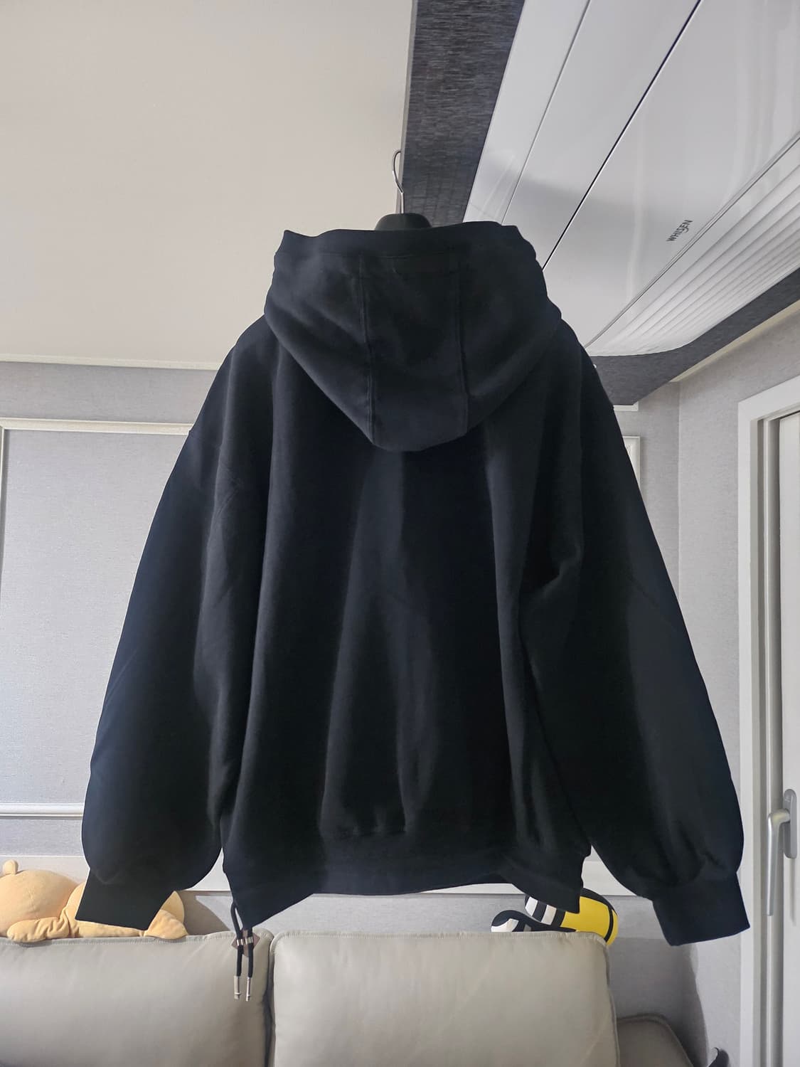 [거의 새것] 송지오 지제로 팬서 멀티 스웻 후드 티셔츠 M 상품이미지2