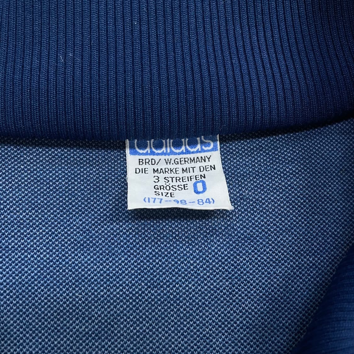 아디다스 80s 서독제 트랙탑 져지 네이비 상품이미지3