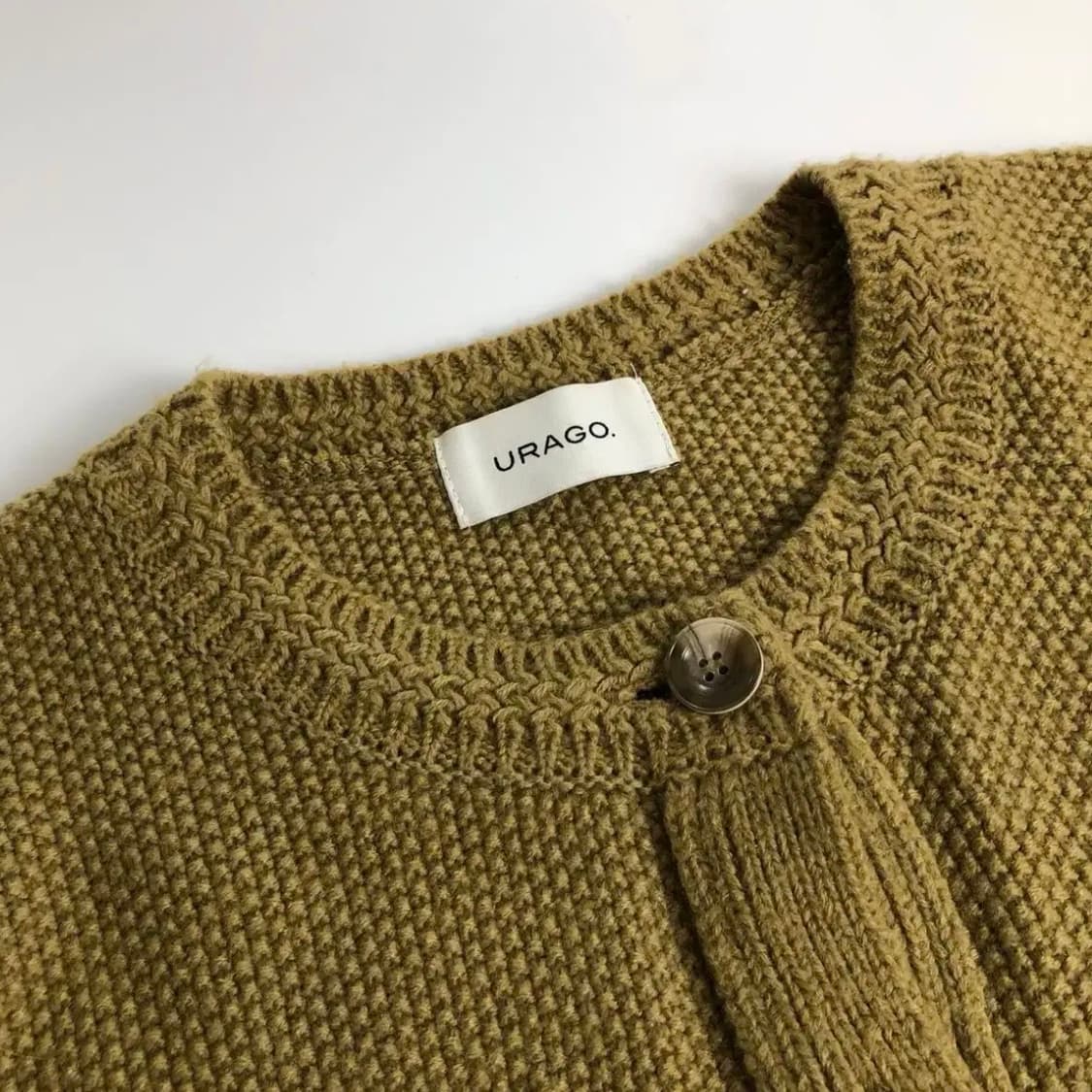 빈티지 크롭 니트 가디건 상품이미지2