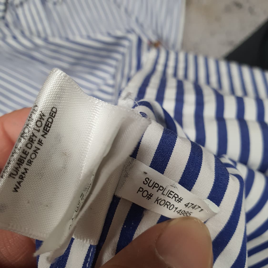 ✨ (바배) 폴로 랄프로렌 스트라이프 셔츠 상품이미지5