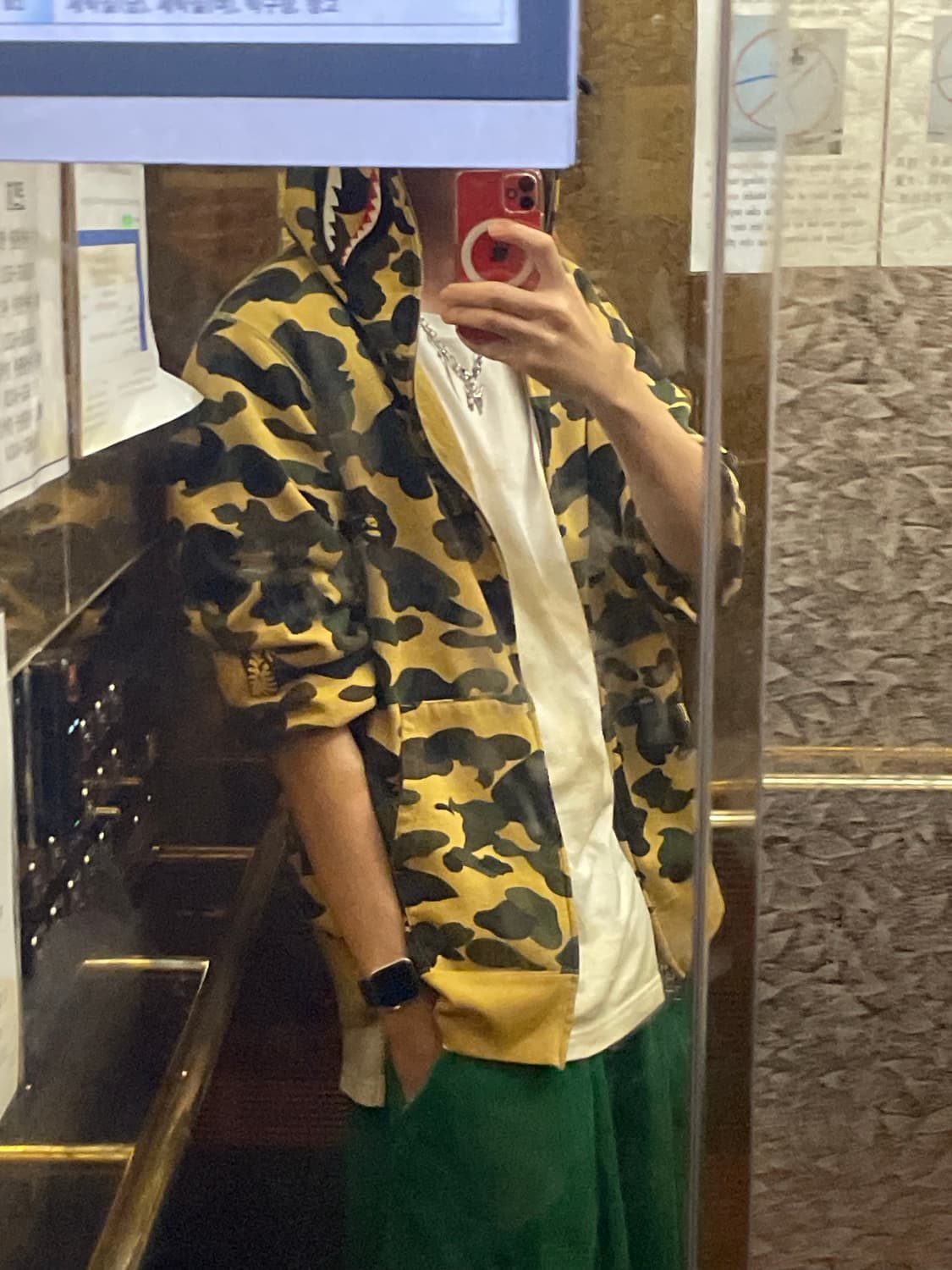 베이프 1st 샤크후드집업 WGM 상품이미지1