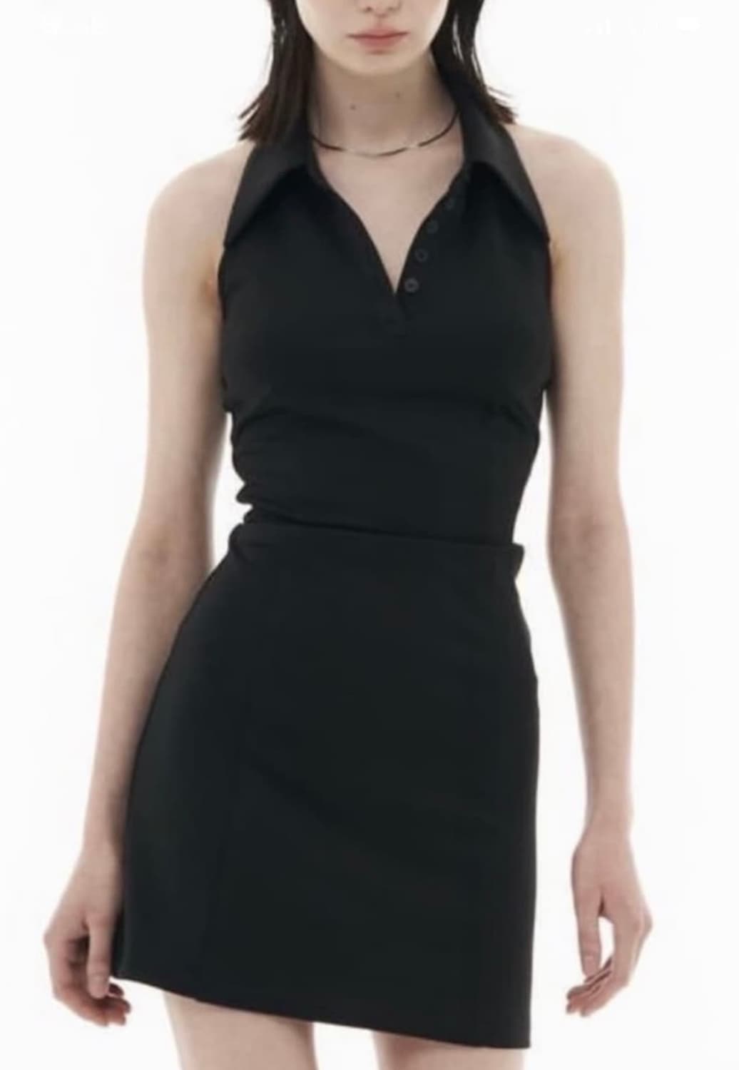보헤미안서울 Collared Sleeveless Dress 카라 원피스 상품이미지3