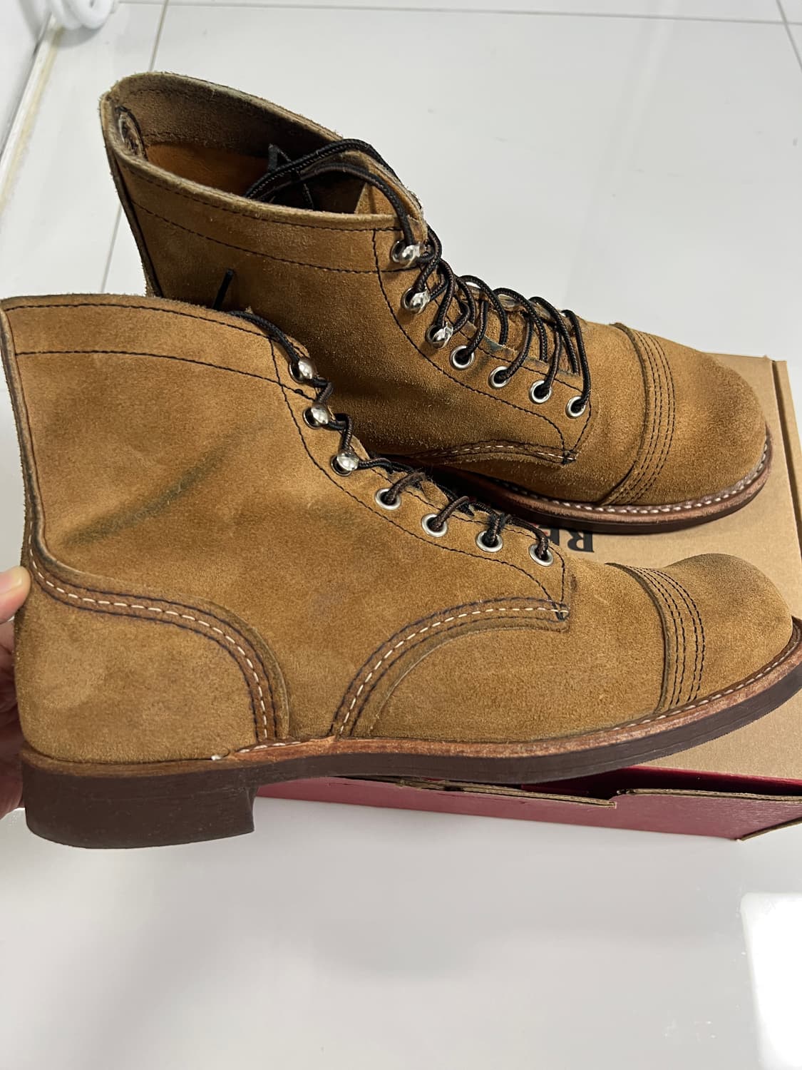 택포30) 레드윙 아이언레인저 8083 7.5D 255 호손 뮬스키너 상품이미지3