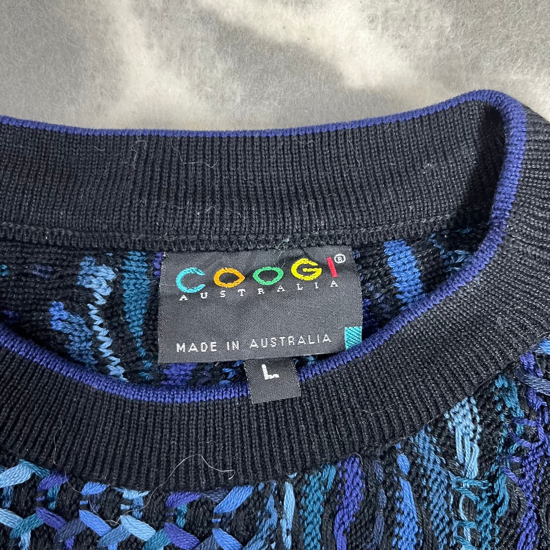 [Coogi] 쿠지 코튼 케이블니트 상품이미지4