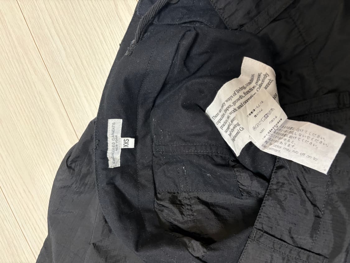 엔지니어드가먼츠 나일론 BDU팬츠 퍼티그 파라슈트 팬츠 25-26인치 상품이미지2