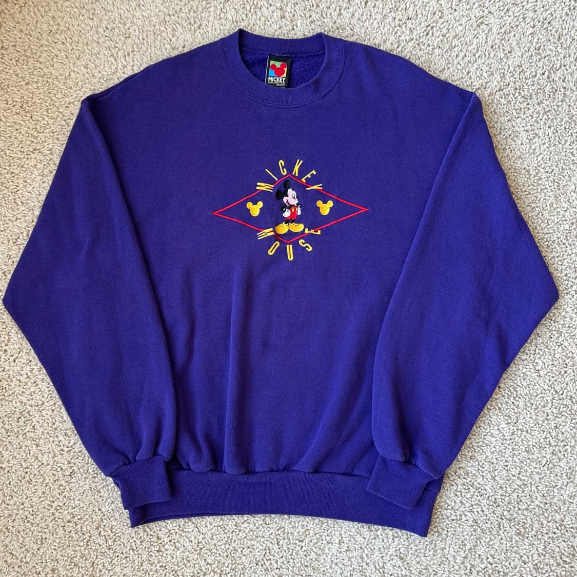 90's 빈티지 벨바쉰 미키 언리미티드 맨투맨 상품이미지7