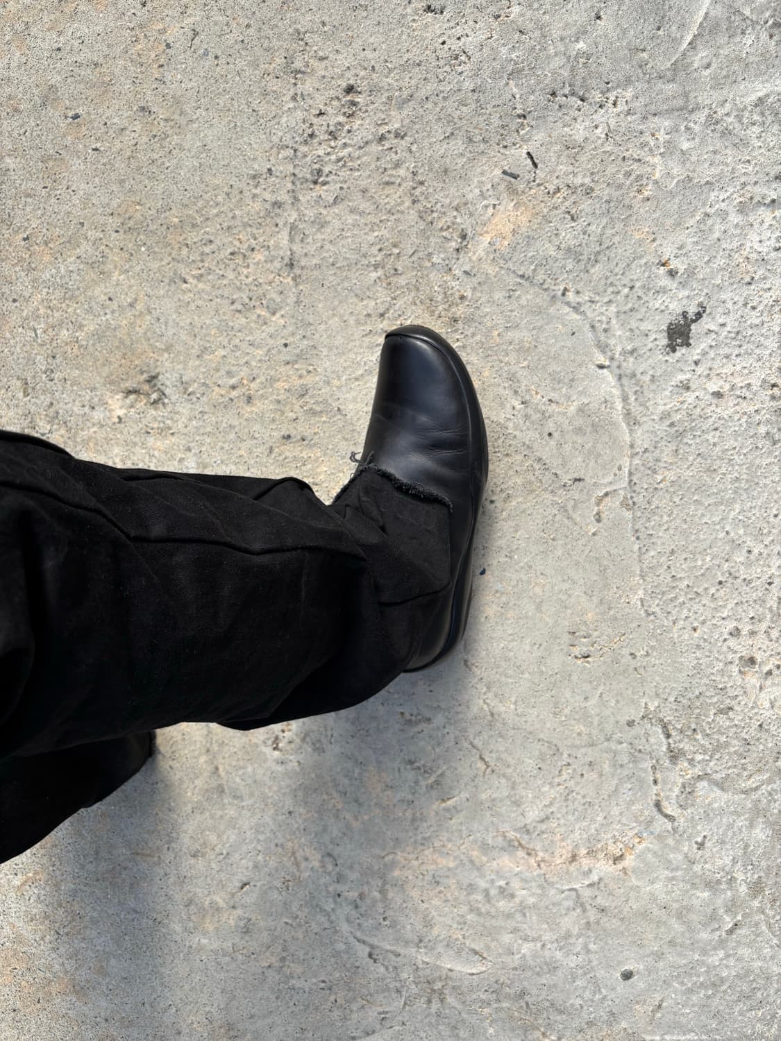 프라다 레더 집업 앵클부츠 (정품) 상품이미지5