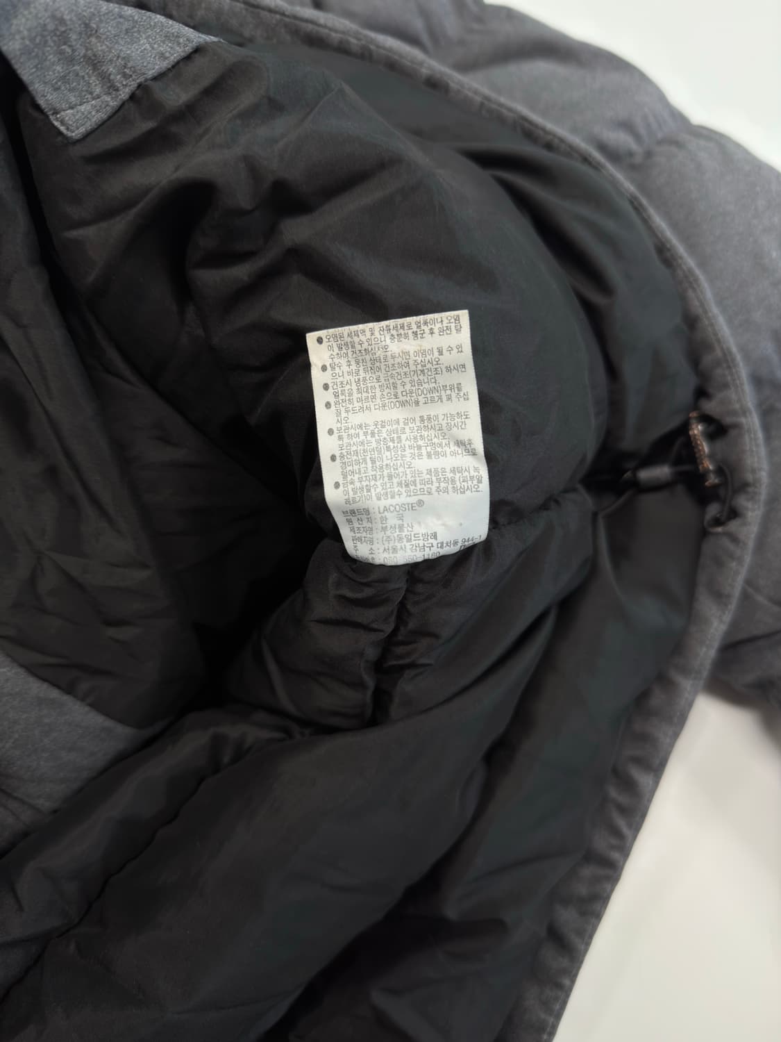 라코스테 구스다운 패딩 상품이미지6