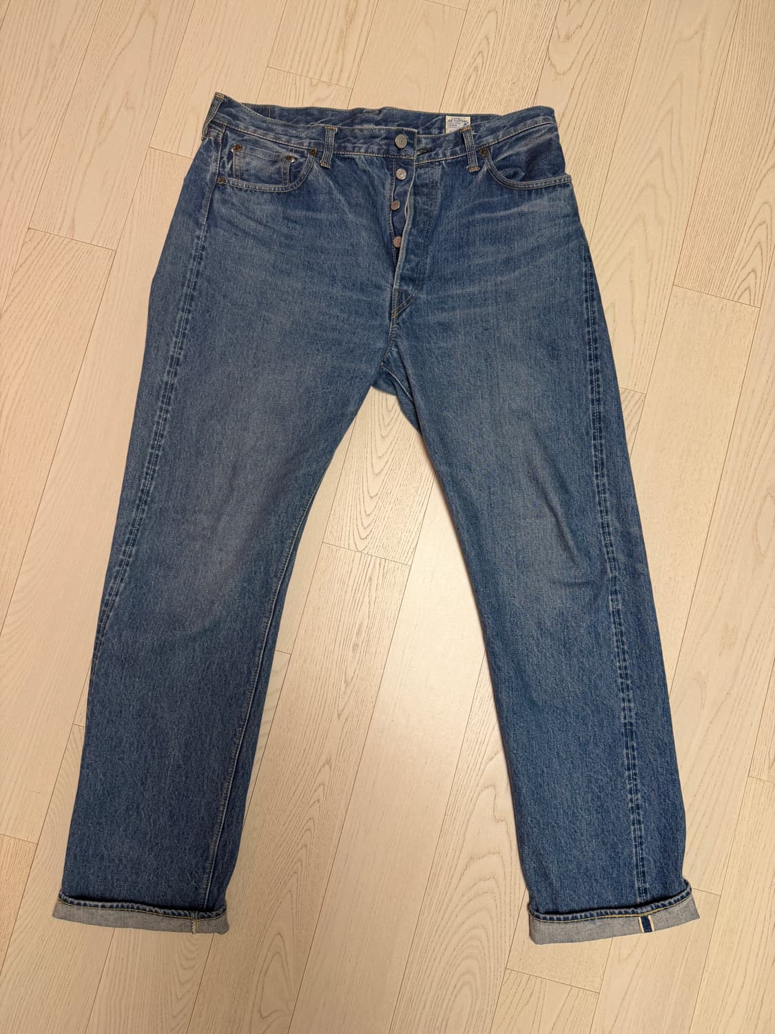 오어슬로우 105 셀비지 데님 (2 YEAR WASH) 상품이미지4