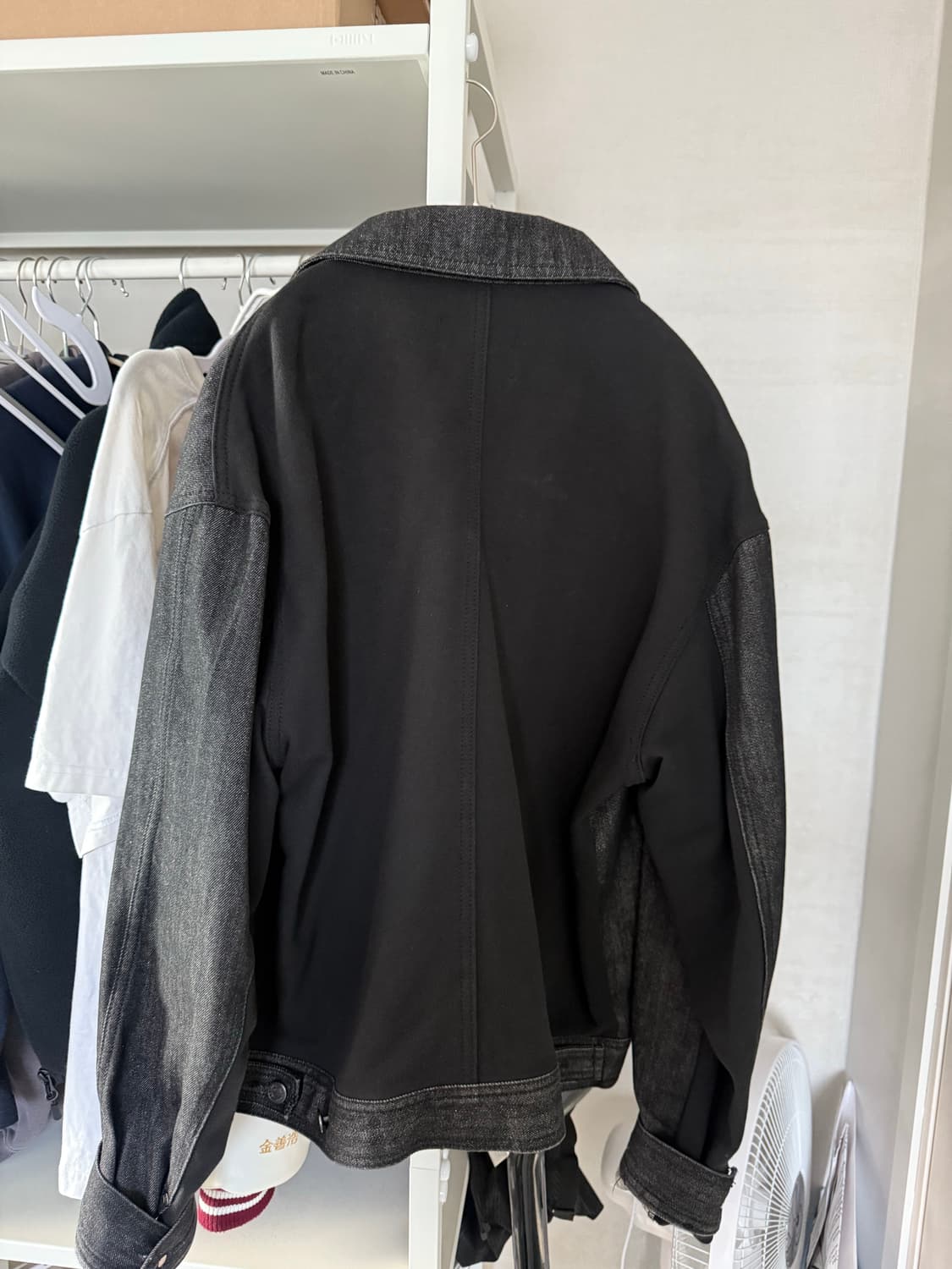 애드오프 믹스드 데님 자켓 m 상품이미지3