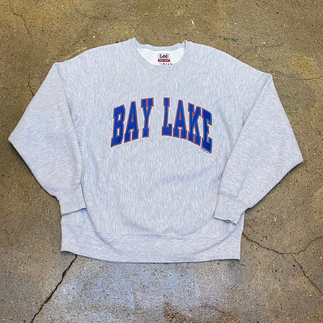90s Made in USA 빈티지 Lee 리버스위브 맨투맨 상품이미지1