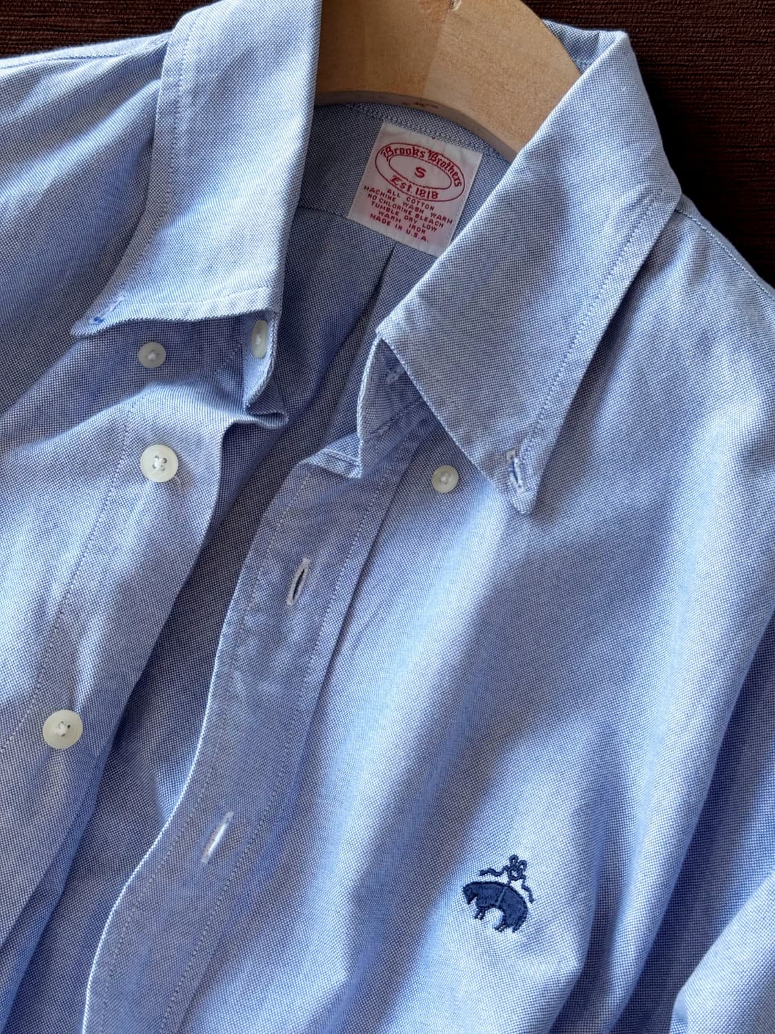 U.S.A. made cotton O/X fabric B/D shirt 상품이미지2