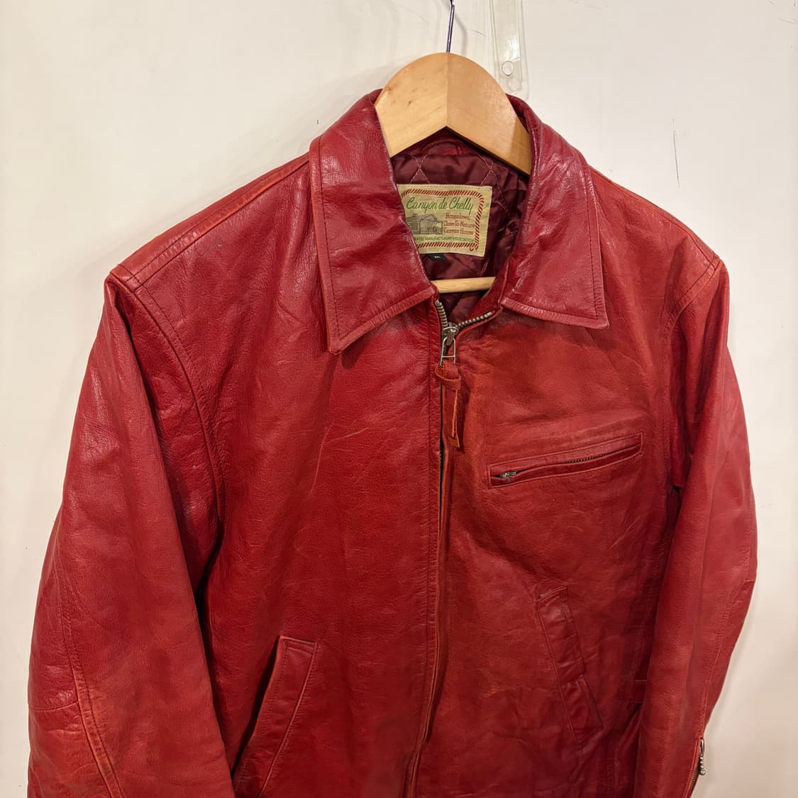 JPN 카우레더 자켓 상품이미지2