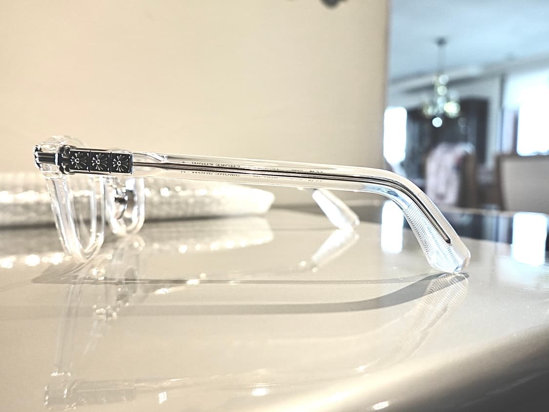 크롬하츠 스모크쇼 아시안핏 크리스탈/실버 안경 상품이미지6