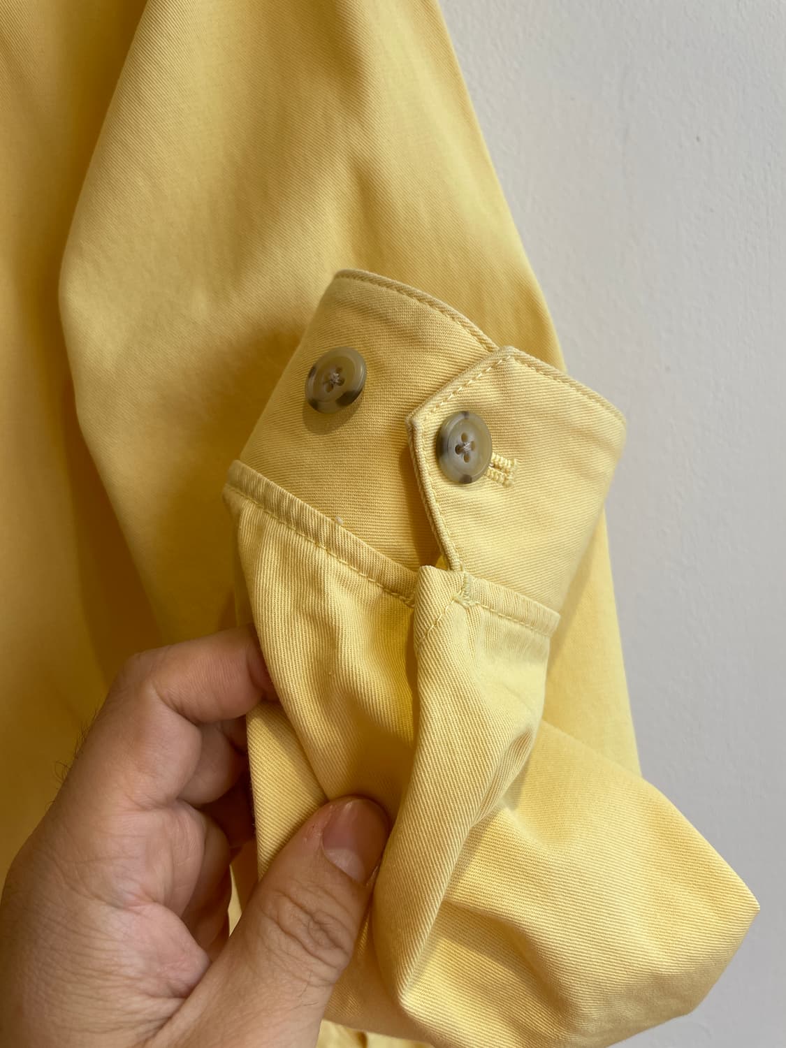 빔즈플러스 코튼 트윌 블루종 자켓 (M) 상품이미지4