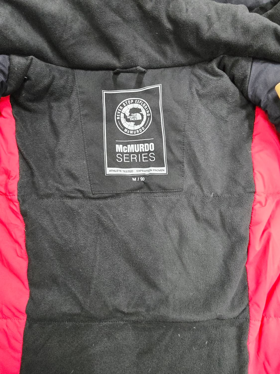 노스페이스 맥머도 블랙 롱 패딩 후드 코트 상품이미지9