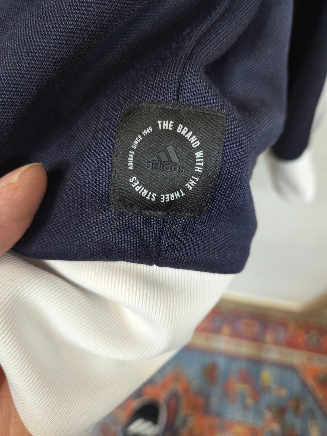 아디다스 트랙탑 져지 네이비화이트 대장급 L 상품이미지3