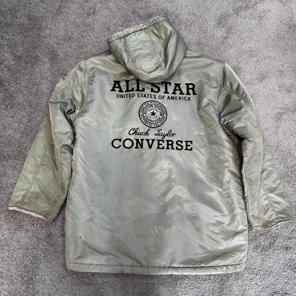 컨버스 올드스쿨 백로고 벤치파카(돕바)L 상품이미지10