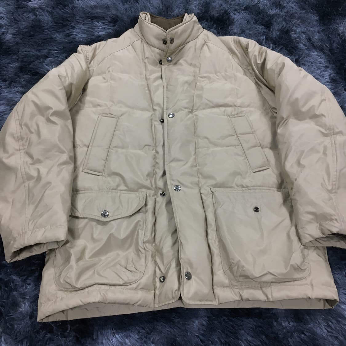 투티/0344 BRITISH HORSE RIDING 레이어드 패딩 빈티지 상품이미지3