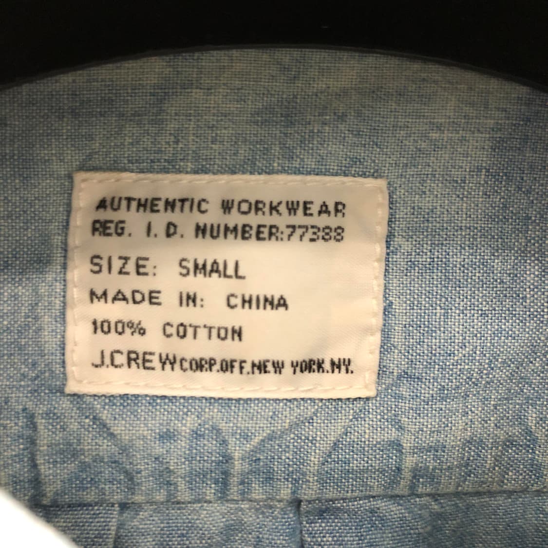 J.CREW 제이크루 샴브레이셔츠 워크웨어 S 상품이미지5