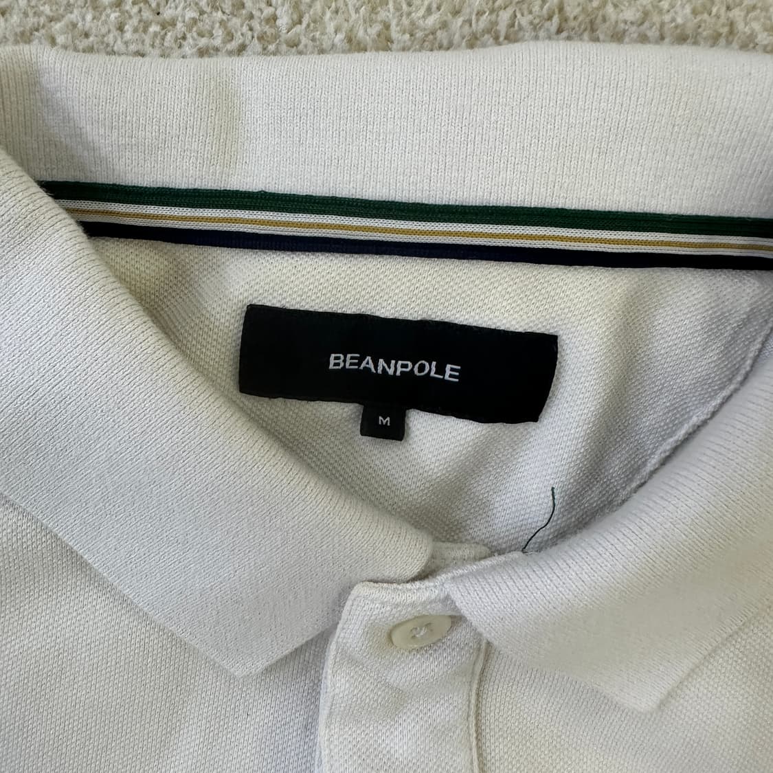 M 빈폴 칼라넥 티셔츠 카라티 0320D 상품이미지2