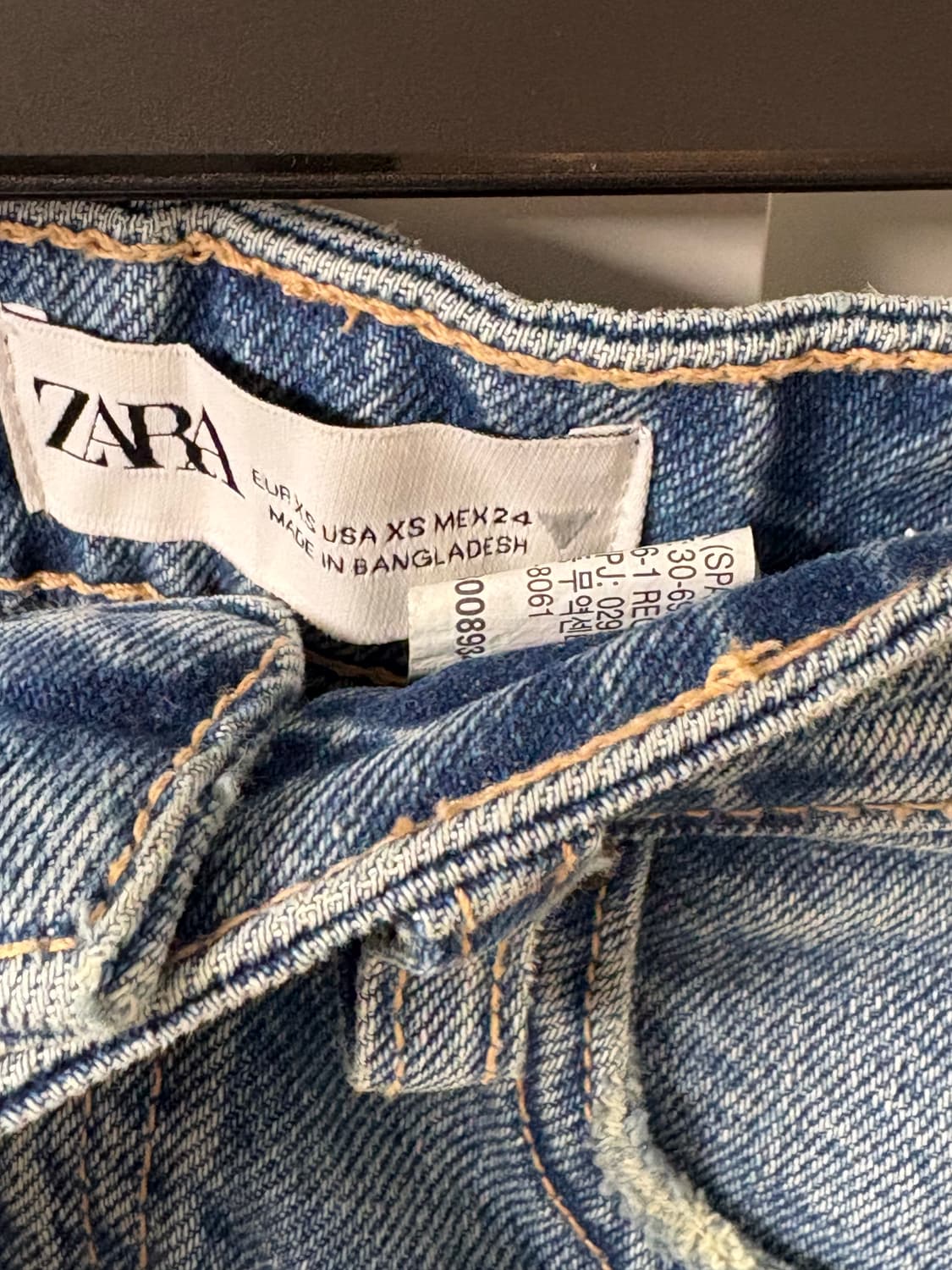 ZARA 자라 데님 스커트 상품이미지3