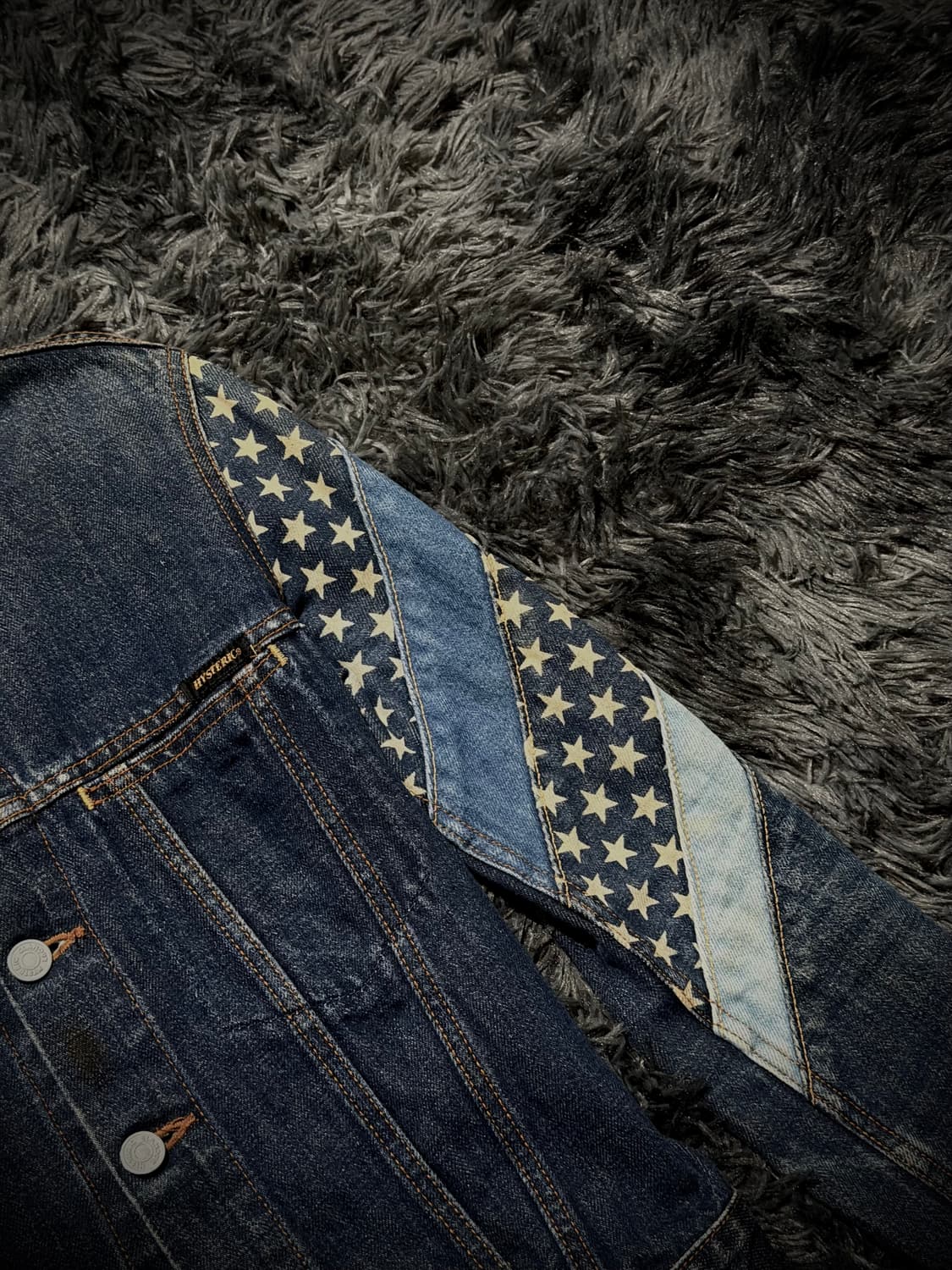 Hysteric Glamour 스타 패치 데님자켓 상품이미지5