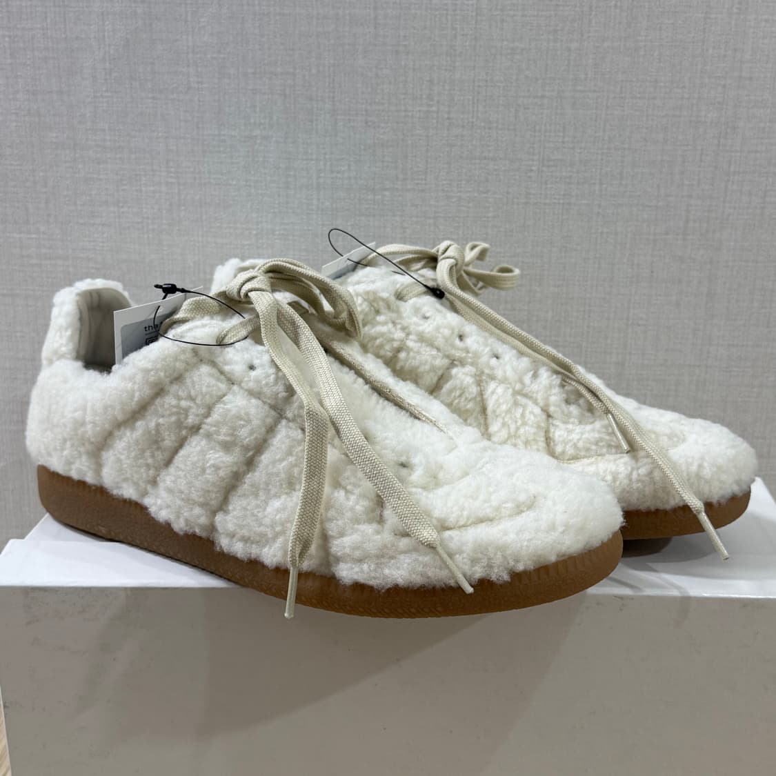 (박스O/새상품) 메종마르지엘라 시어링 독일군 운동화 상품이미지1