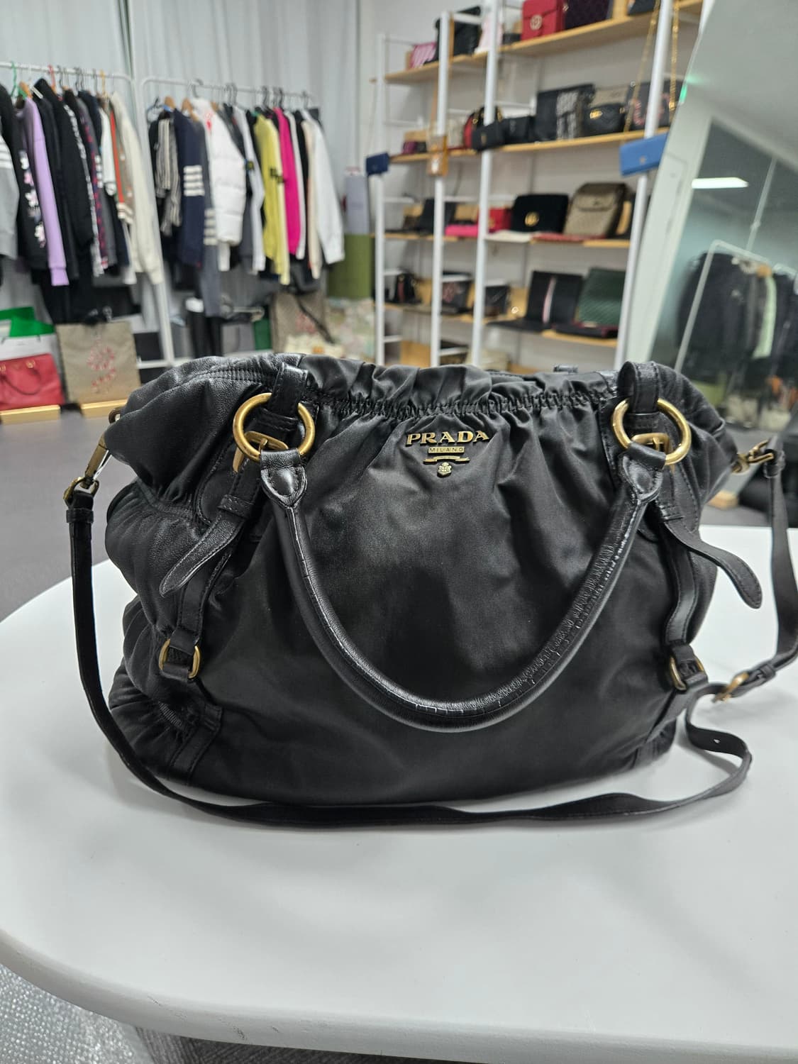 [50%세일] 프라다 고프레 숄더백 상품이미지1