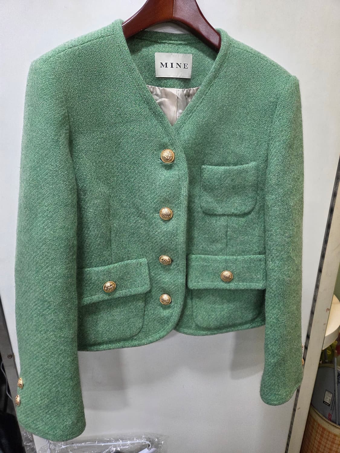 마인 크롭 자켓 상품이미지1