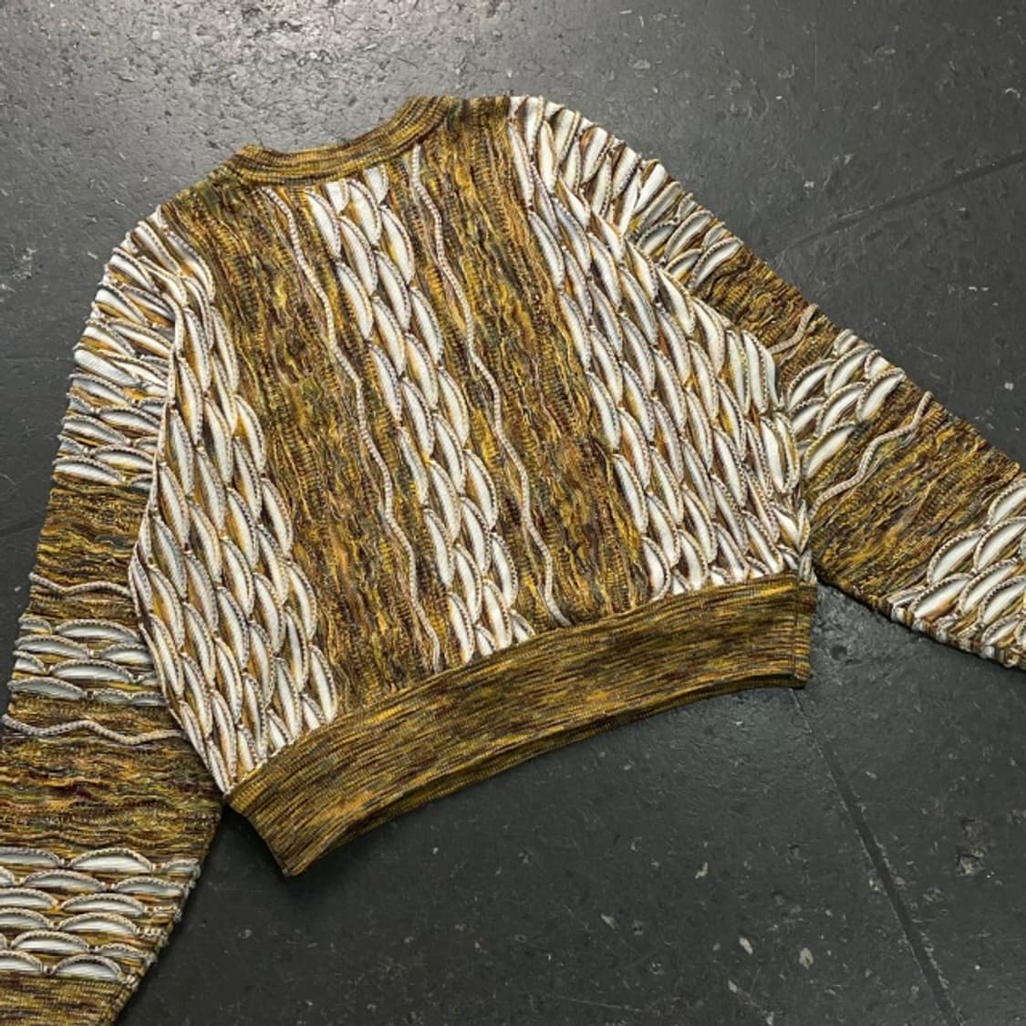 미쏘니 크롭 니트 상품이미지4