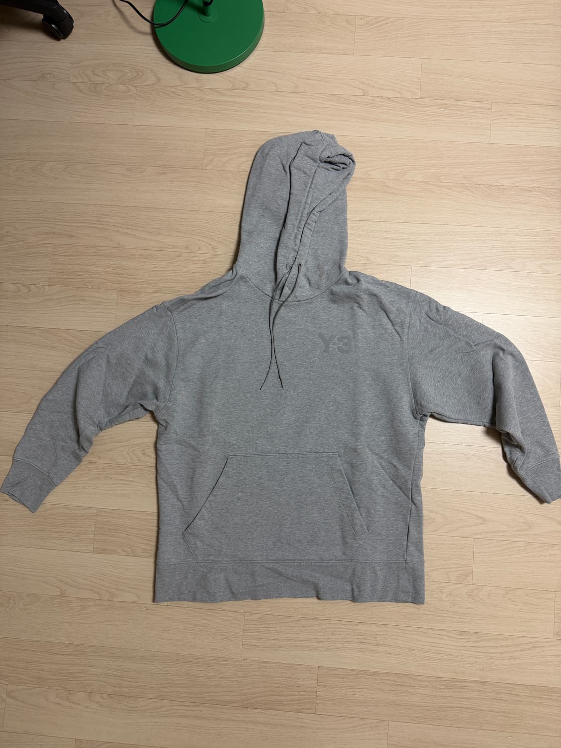 Y-3 후드 티셔츠 그레이 한국 XL사이즈 상품이미지1