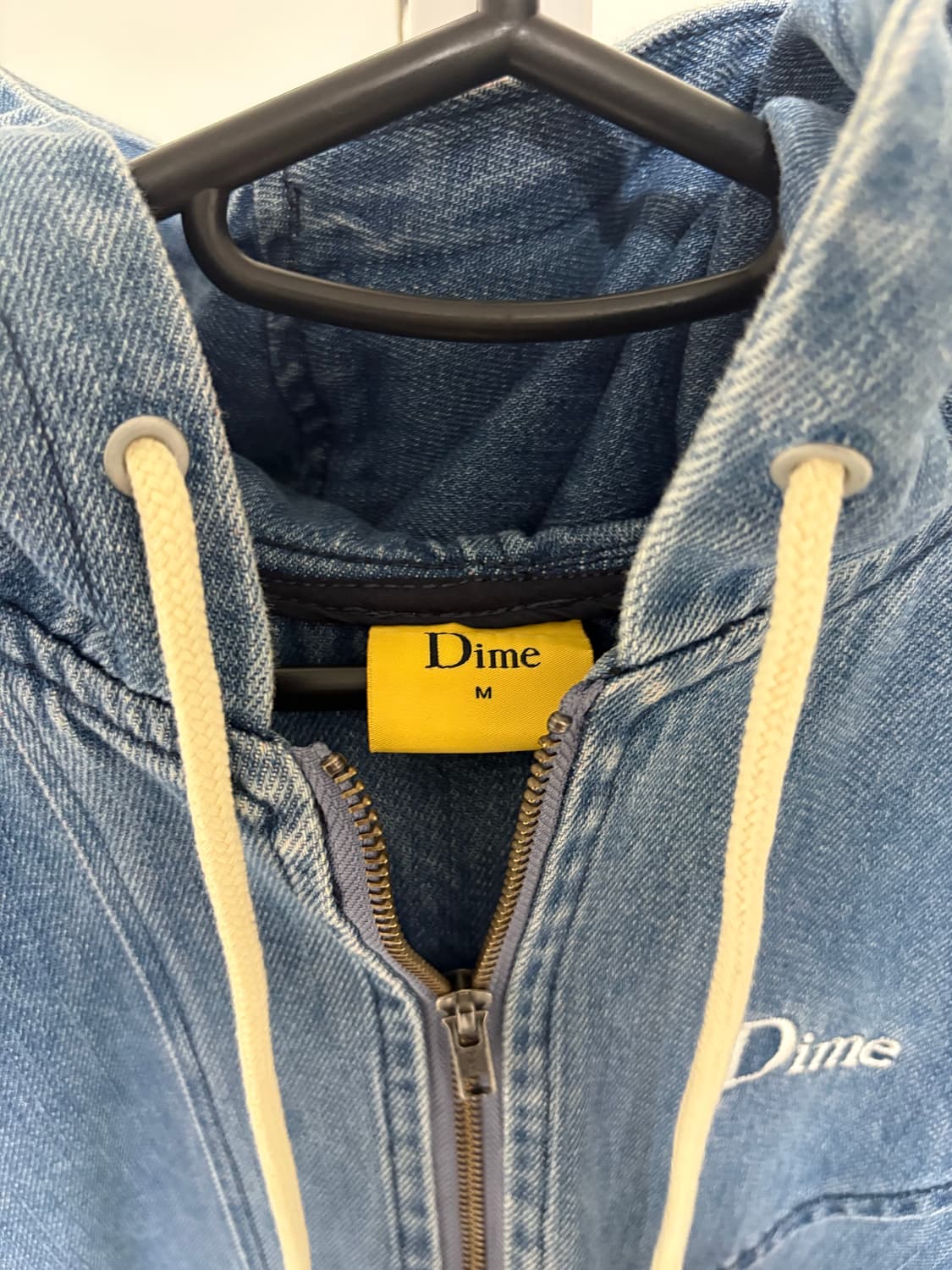 dime 청 후드집업 자켓 상품이미지3