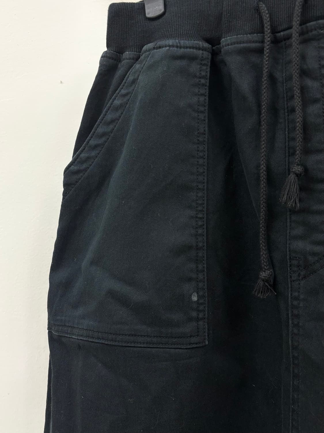 빈티지 블랙 카고 스커트 상품이미지5