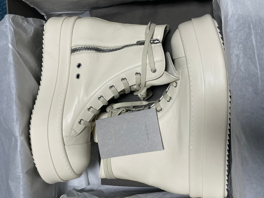 [43] 릭오웬스 26SS 라몬즈 메가범퍼 밀크 상품이미지1