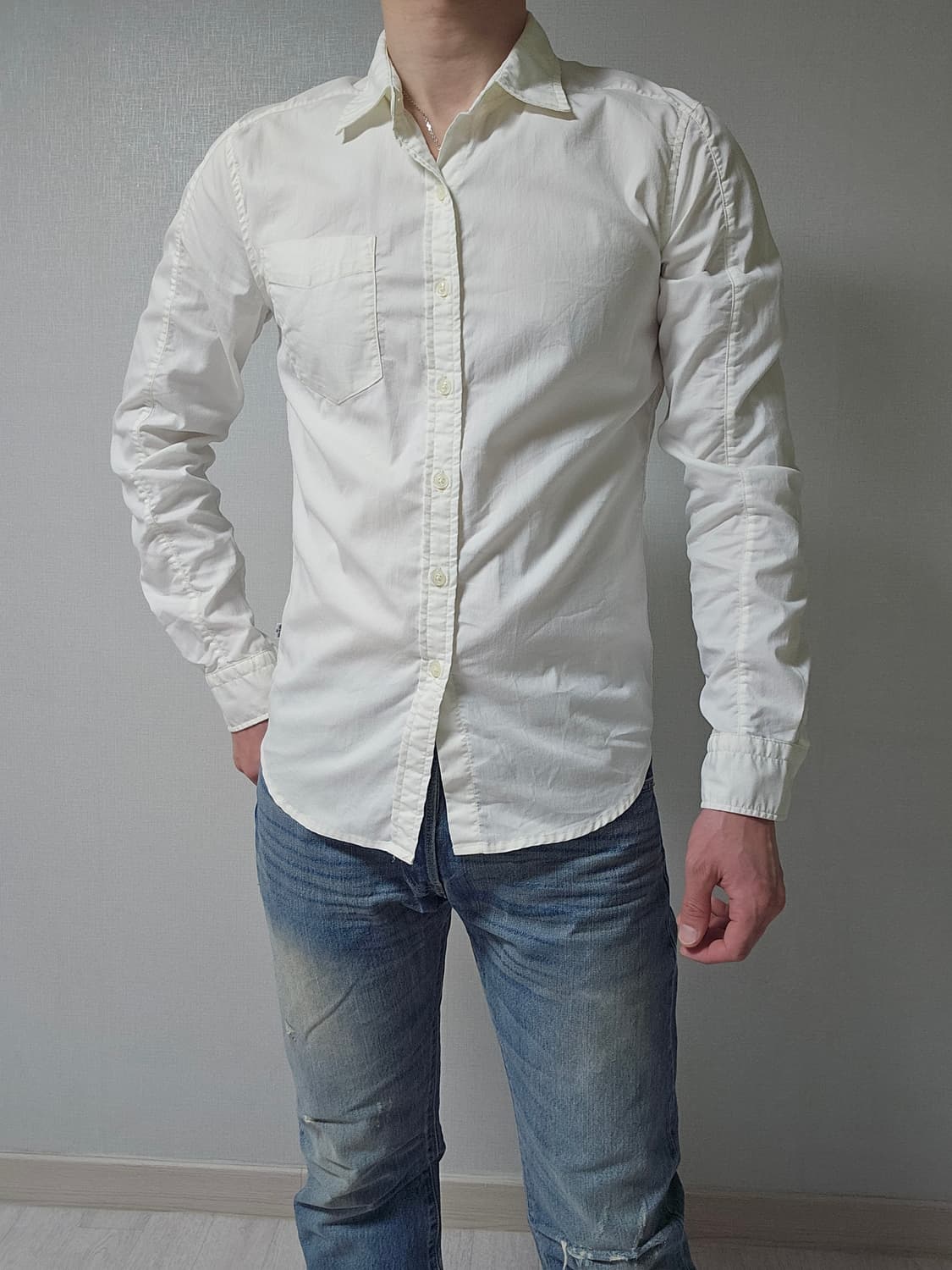 리바이스 셔츠 95 (S) 사이즈 상품이미지8