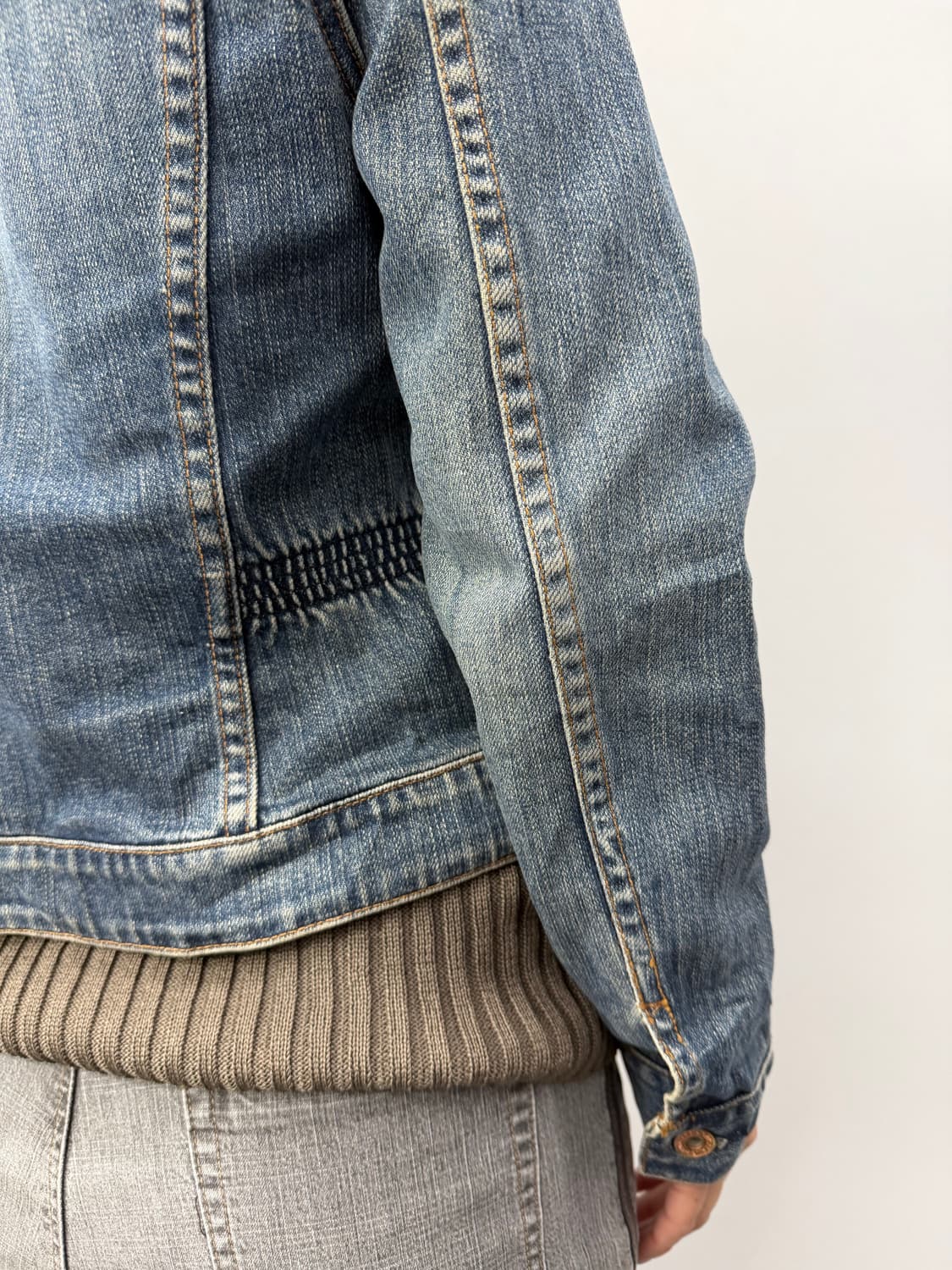 GAP denim zip trucker 상품이미지4