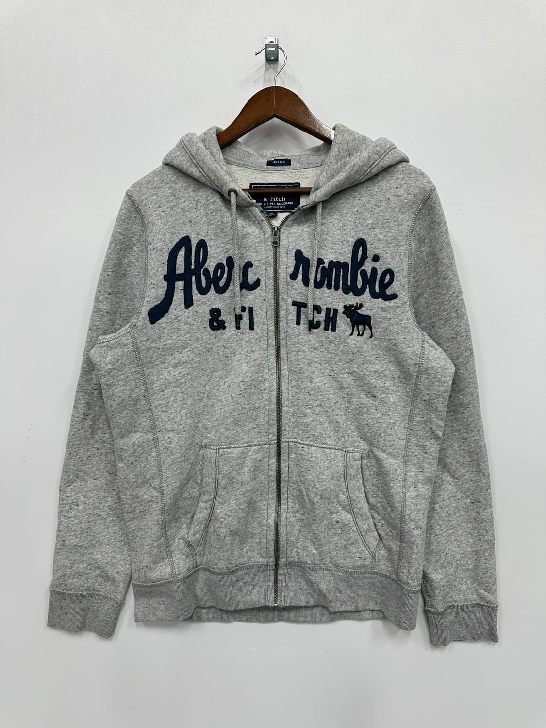 아베크롬비 그레이 후드집업 상품이미지1